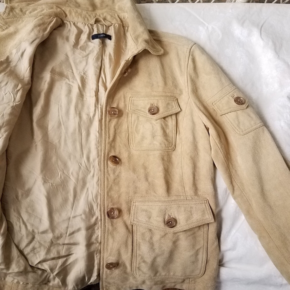 J. Crew Tan Suede Jacket - Picture 5 of 7